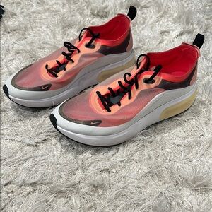 Nike Red and Black Sneakers